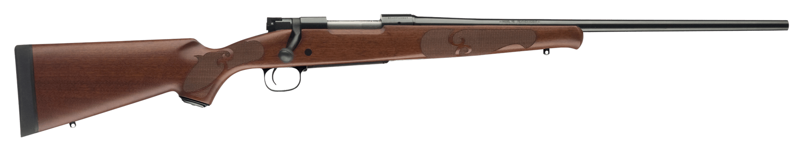 Winchester Guns 535201289 Model 70 Featherweight Compact 6.5 Creedmoor Caliber with 5+1 Capacity, 20" Barrel, Brushed Polish Blued Metal Finish & Satin Walnut Fixed Feather Checkered Stock Right Hand