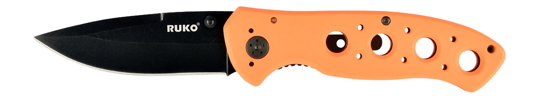 RUKO RUK0075BZ-CS  440A 3-1/4"BLAZE ORANGE FOLDING