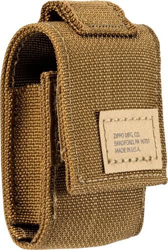 ZIPPO TACTICAL POUCH FOR WINDPROOF LIGHTERS COYOTE