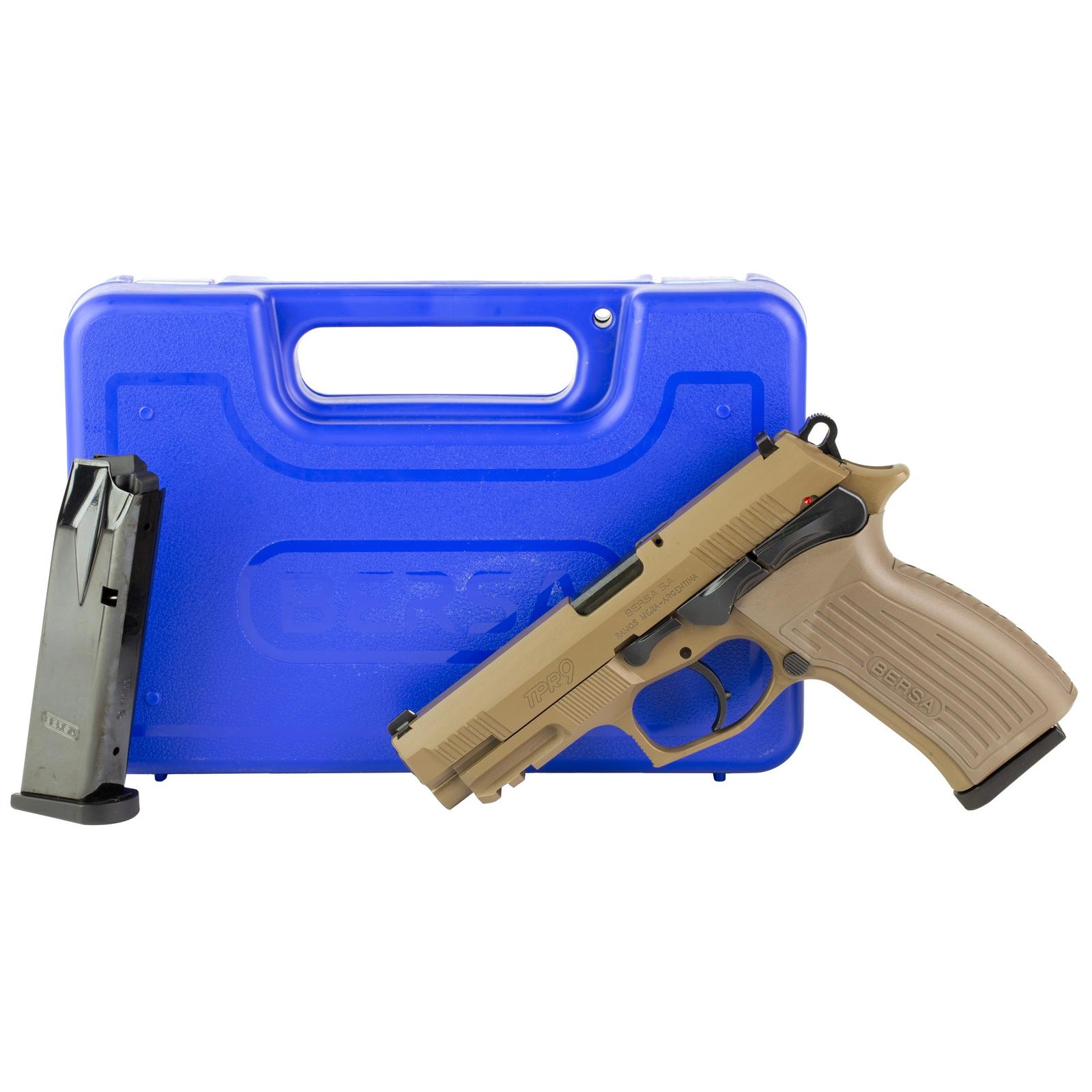 BERSA TPR 9MM 4.3" 17RD FDE