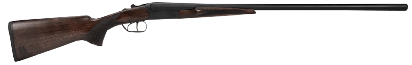 Heritage Mfg BL2028BK Badlander  Full Size 20 Gauge Break Open 3" 2rd 28" Black Chrome Side By Side Barrel, Black Chrome Receiver, Fixed Turkish Walnut Stock