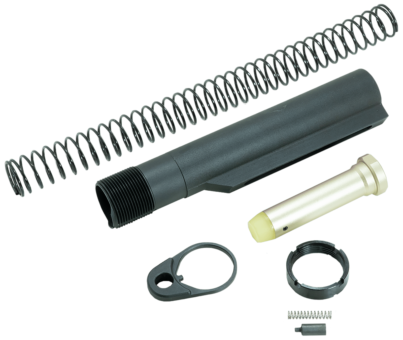 Timber Creek Outdoors ARBTKBL Buffer Tube Kit  Black AR-15/AR Style