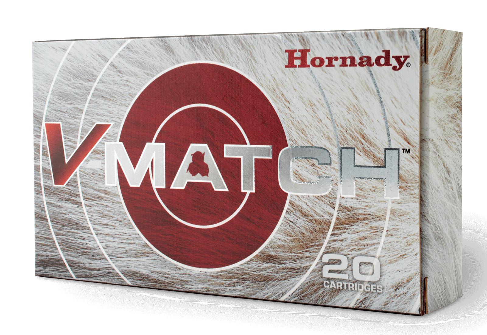 Hornady 81521 V-Match  6.5Grendel 100gr ELD-VT 20 Per Box/10 Case