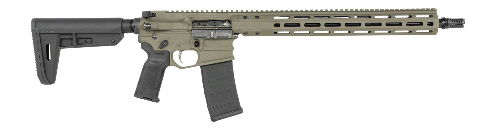 Cobalt Kinetics CKPROLITE55616CKG Pro Light  223 Rem/5.56 NATO  16" Black Barrel, CK Green Picatinny Rail Aluminum Receiver, M-LOK Handguard, Black Polymer Stock, Black Polymer Grip