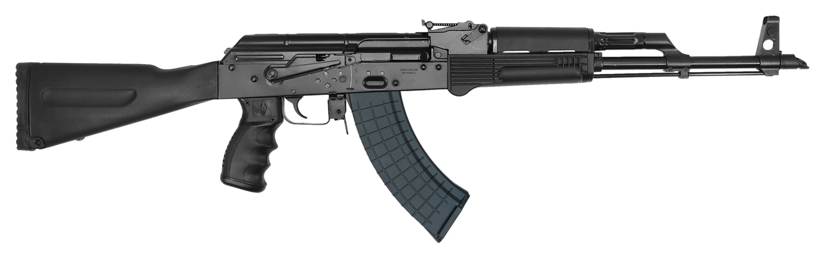 Pioneer Arms POLAKSFTP Sporter  7.62x39mm 30+1 16.30" Black Barrel, Black Receiver w/Side Mounted Optic Rail, Polymer Handguard, Black Polymer Stock, Black Polymer Grip