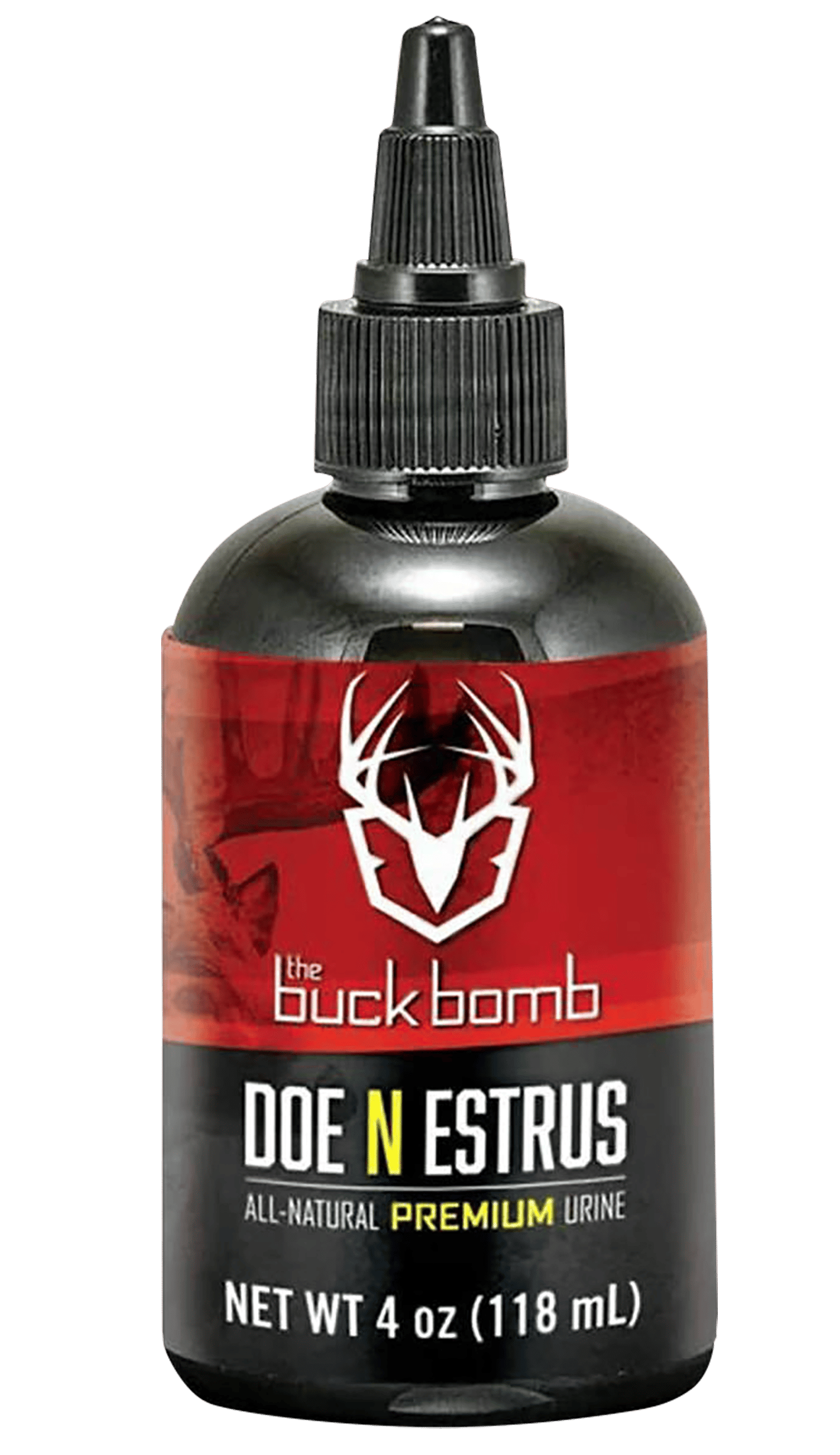 The Buck Bomb 200008 Igniter  Deer Attractant Doe In Estrus Scent 4 oz Squeeze Bottle