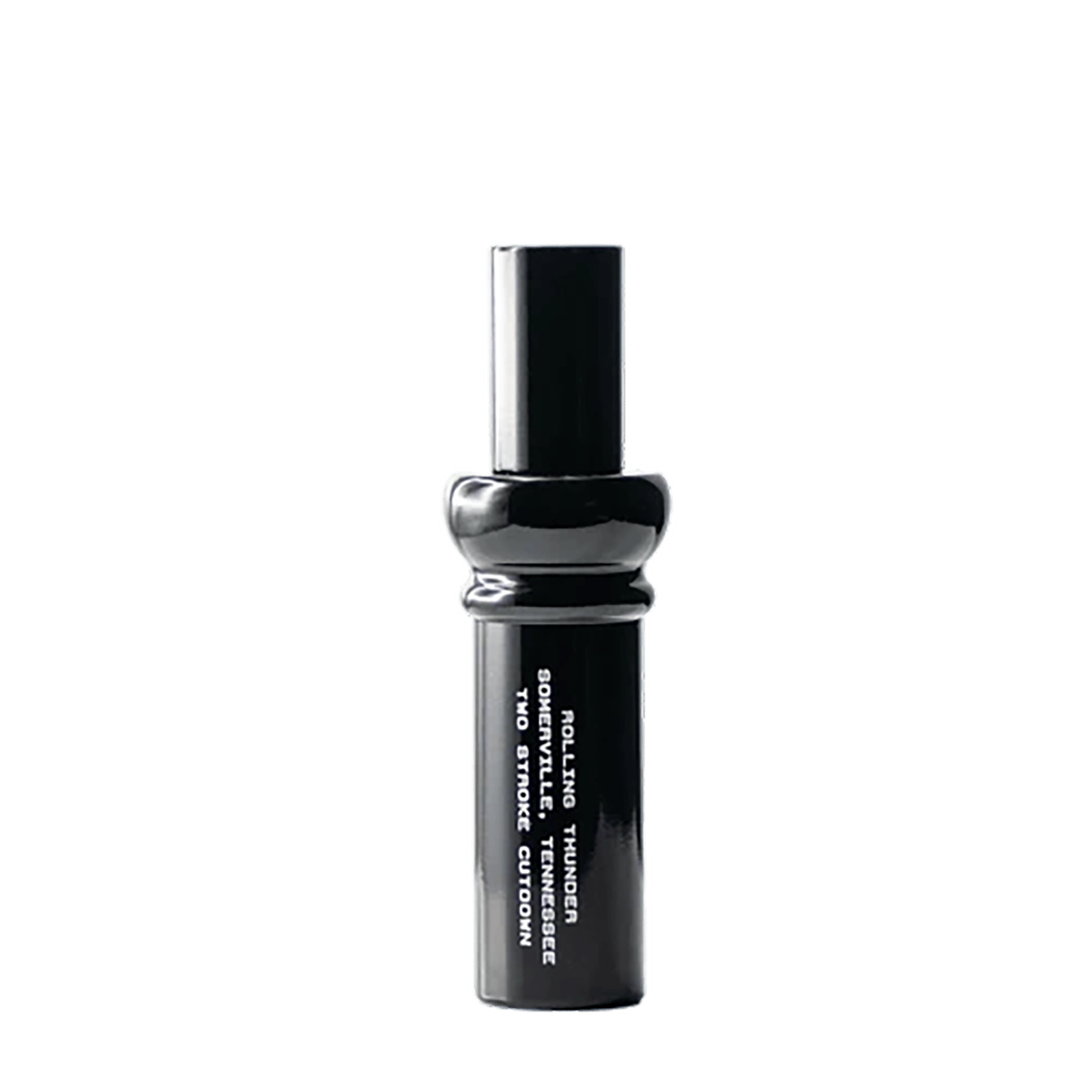 Rolling Thunder Game Call DC212BLK Two Stroke Double Reed Cutdown Attracts Ducks Blackout Acrylic