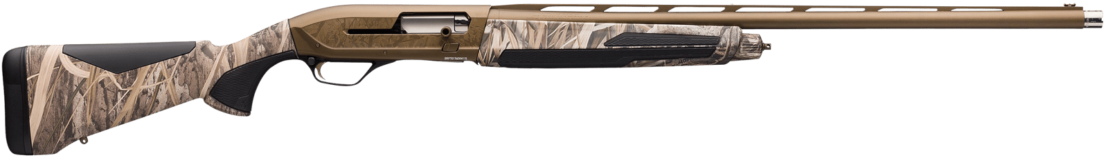 Browning 011705204 Maxus II Wicked Wing 12 Gauge 3.5" 4+1 (2.75") 28" Barrel, Burnt Bronze Cerakote, Mossy Oak Shadow Grass Habitat Stock w/Overmolded Grip Panels