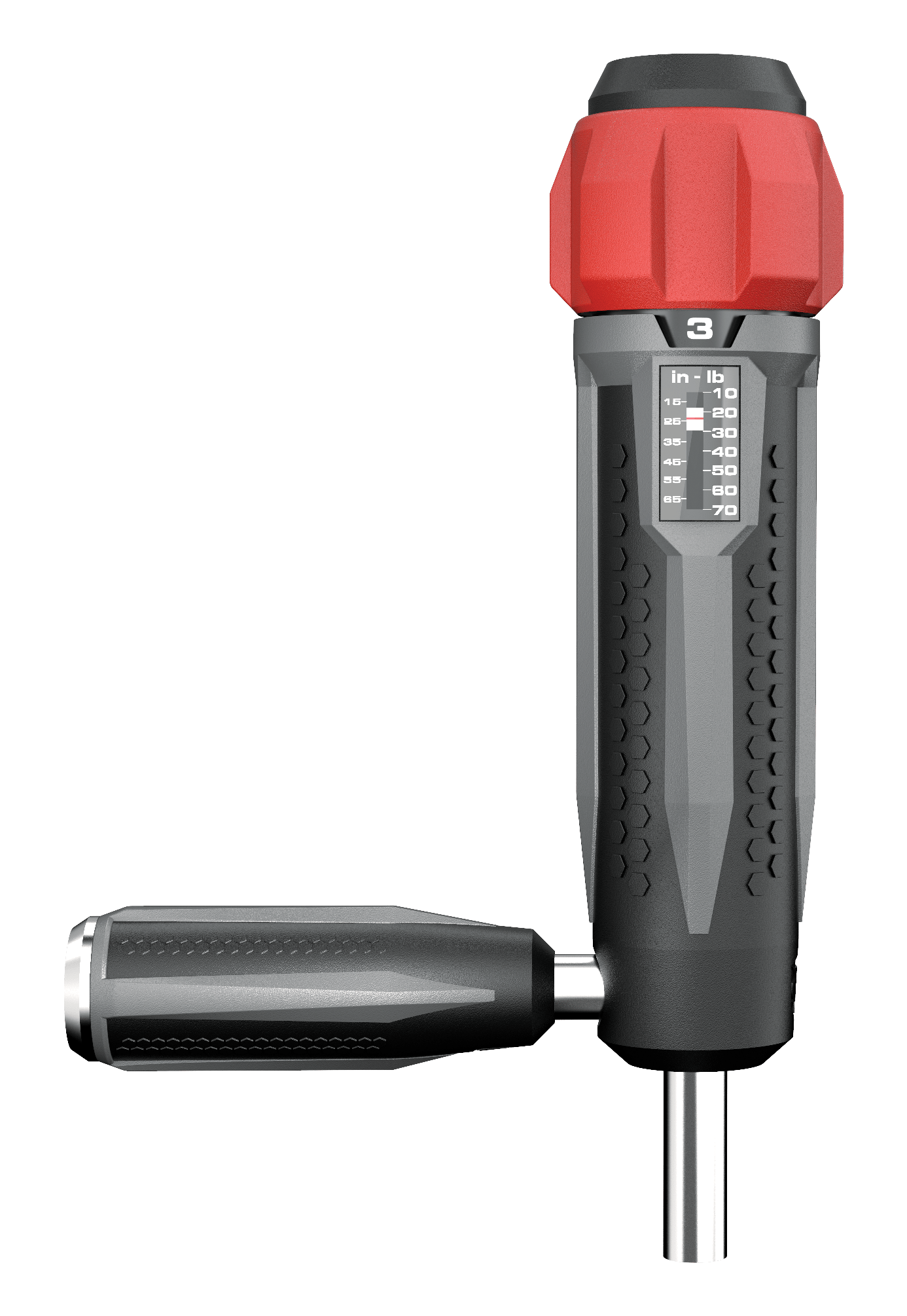 Real Avid AVSTORQ Smart Torq Torque Wrench Gray/Red Plastic w/Metal