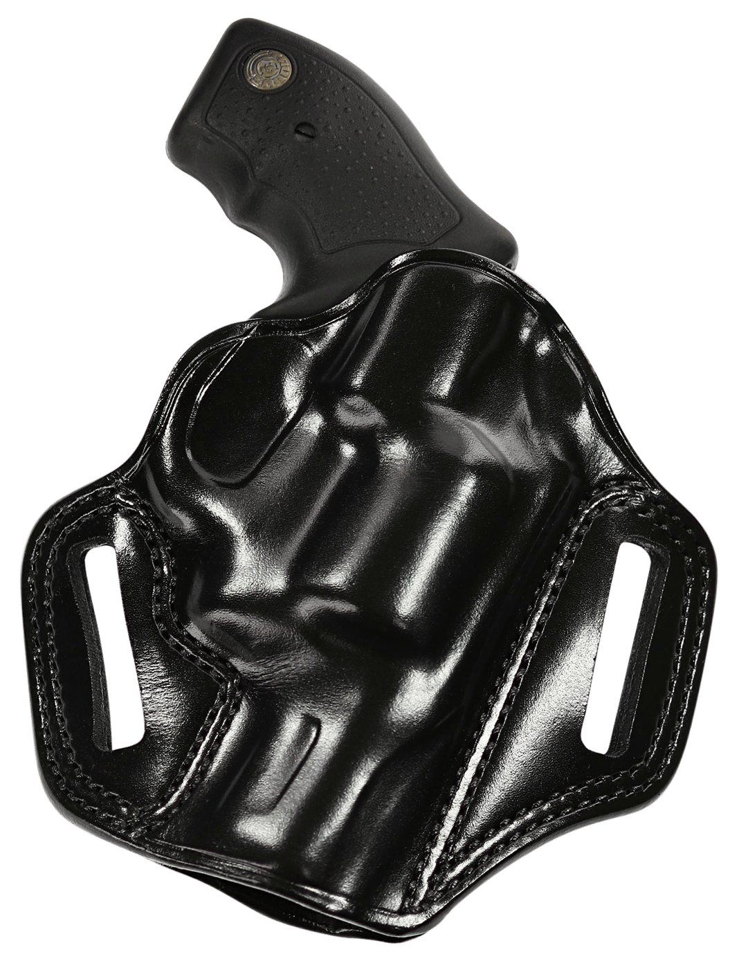 Galco CM834B Combat Master  OWB Black Leather Belt Slide Fits Glock 48 Fits S&W M&P Shield EZ Fits Glock 48 MOS Right Hand