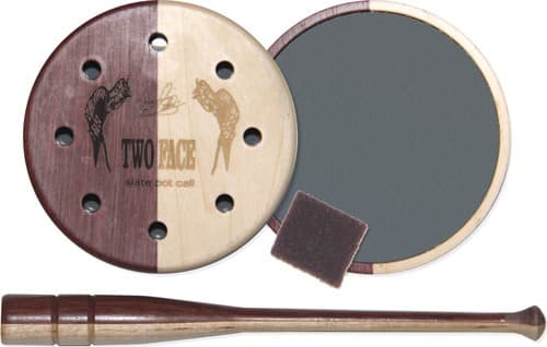 PITTMAN GAME CALLS TWO FACE SLATE POT TURKEY CALL<