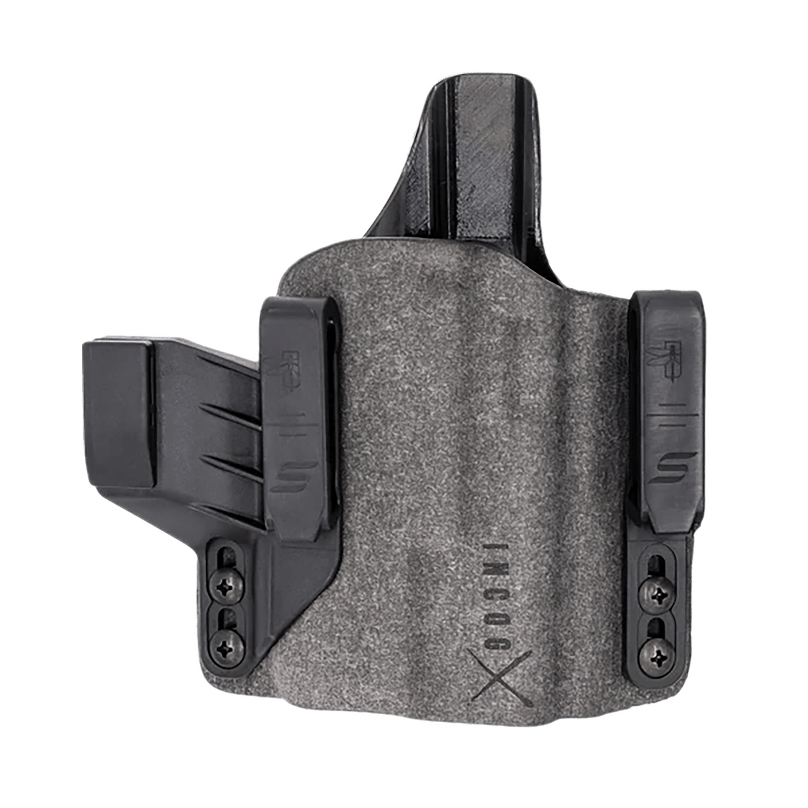 Safariland INCOG0358A0CX261 IncogX  IWB Black Fits Staccato CS/C Right Hand