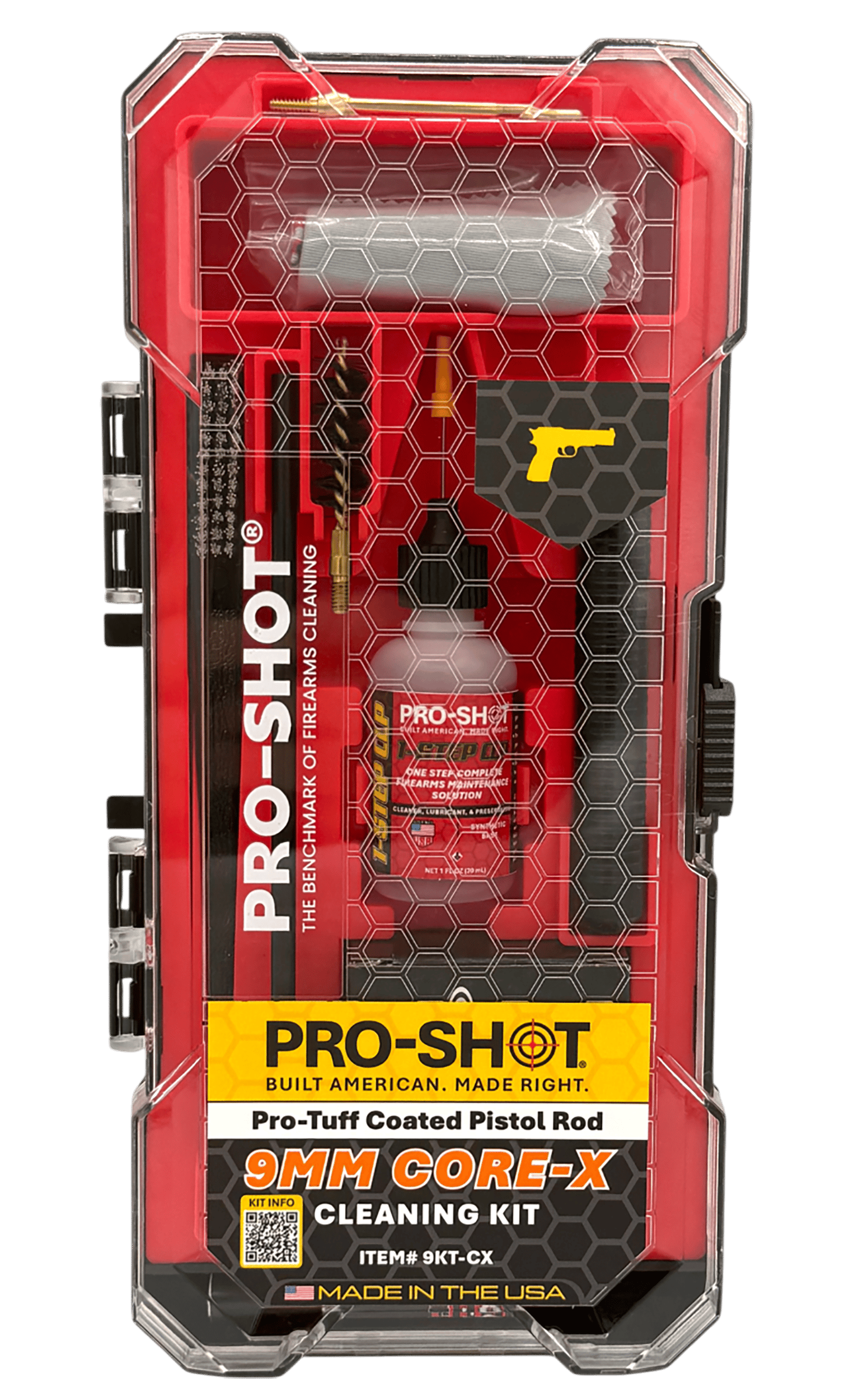 PROSHOT 9KT-CX CORE CLEANING KIT 9MM