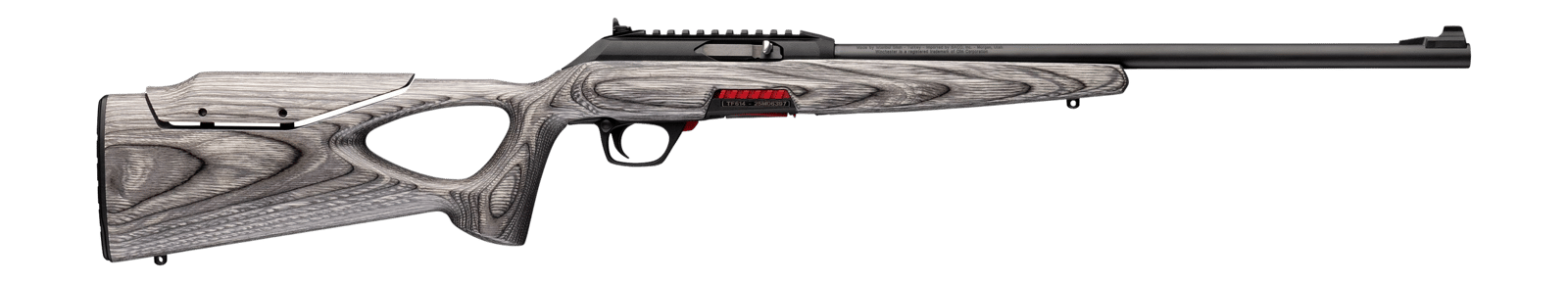 Winchester Repeating Arms 521171102 Wildcat  22 LR 10+1 16.50" Matte Blued Button-Rifled Barrel, Black Composite Receiver w/Picatinny Rail, Gray Thumbhole w/Adjustable Comb Laminate Stock, Ambidextrou