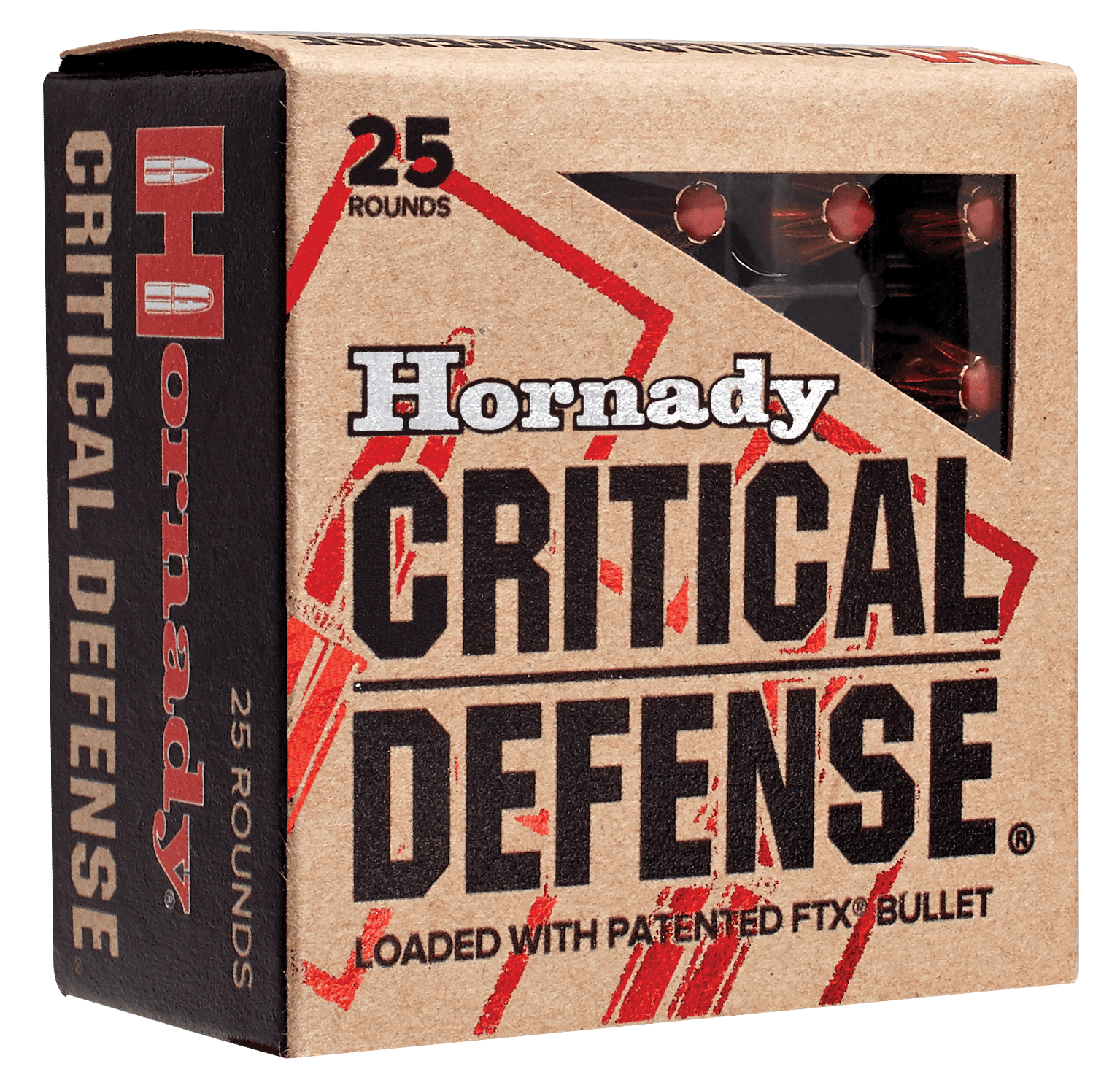 Hornady 90700 Critical Defense  44S&WSpl 165gr Hornady Flex Tip eXpanding 20 Per Box/10 Case