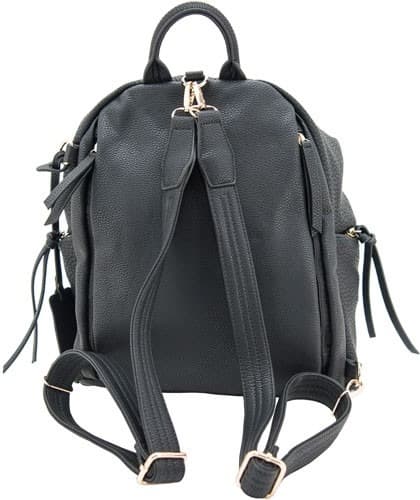 CAMELEON AURORA CONCEAL CARRY BACKPACK TEARDROP SHAPE BLACK