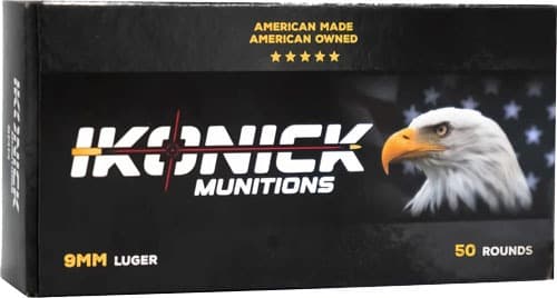 IKONICK USA 9MM 147GR FMJ SUBSONIC 50RD 20BX/CS
