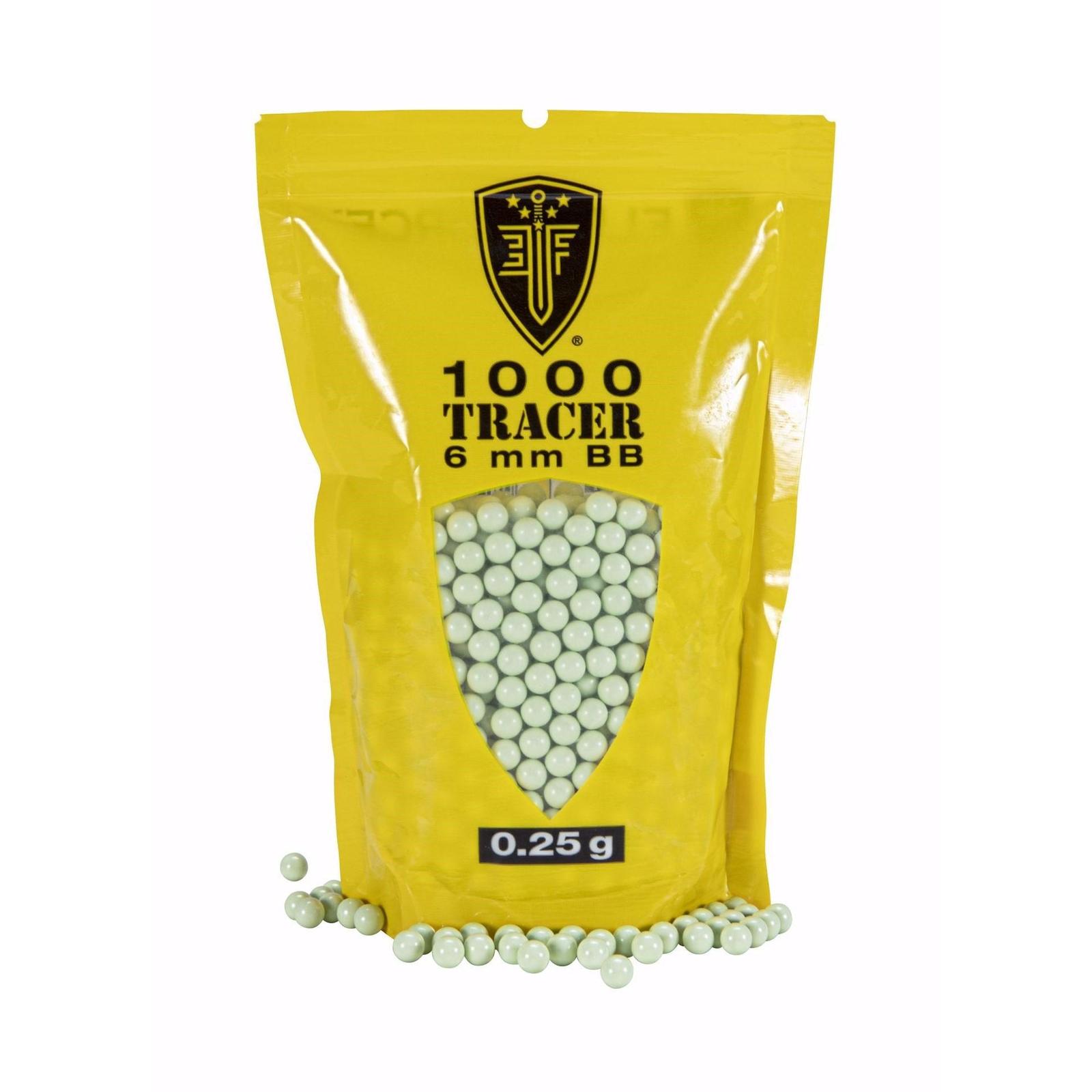 Umarex Elite Force Tracer 6mm BB's .25g Light Green 1000/ct