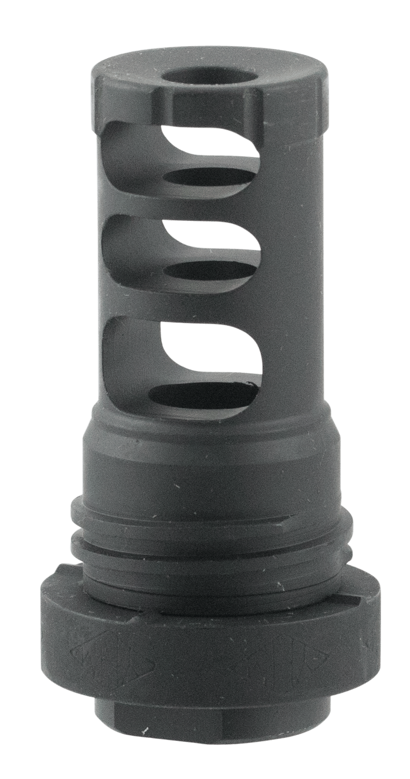 Yankee Hill 5M2QD QD Muzzle Brake Black Steel with 1/2"-28 tpi Threads & 2.50" OAL for 5.56x45mm NATO AR-Platform