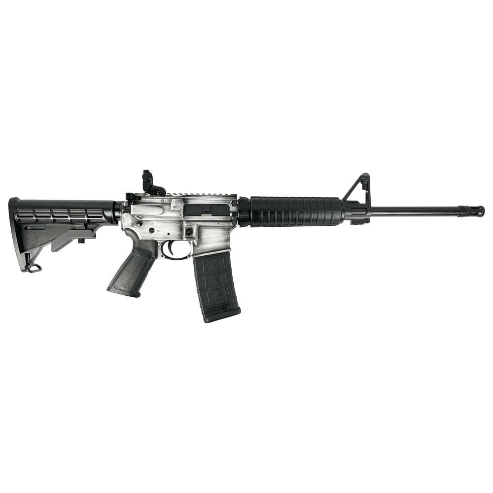 Ruger "White Distressed" AR-556 Rifle 5.56mm NATO 30rd Mag 16.10" Barrel Custom Stock Finish