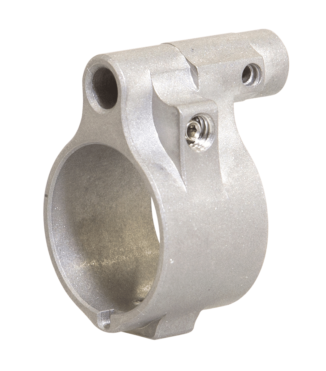 Q LLC GBADJ Gas Block Gas Block Adjustable .750" Silver Steel