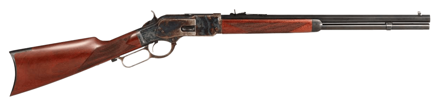 Taylors & Company 550221COM 1873 Comanchero Uberti Full Size 45 Colt (Long Colt) 10+1 20" Blued Octagon Barrel, Color Case Hardened Steel Receiver, Walnut Fixed Stock, Right Hand