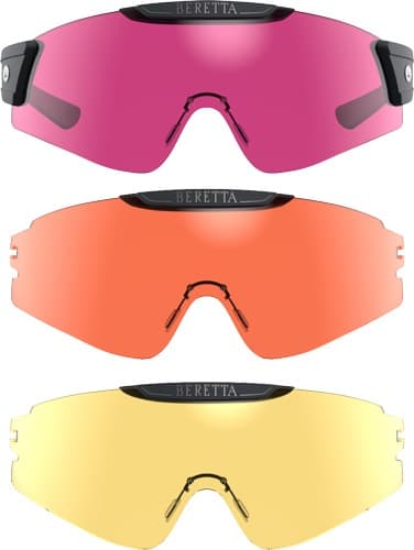 BERETTA INTERMASK EYEGLASSES INTERCHANGE YLLW/MAGENTA/ORNG