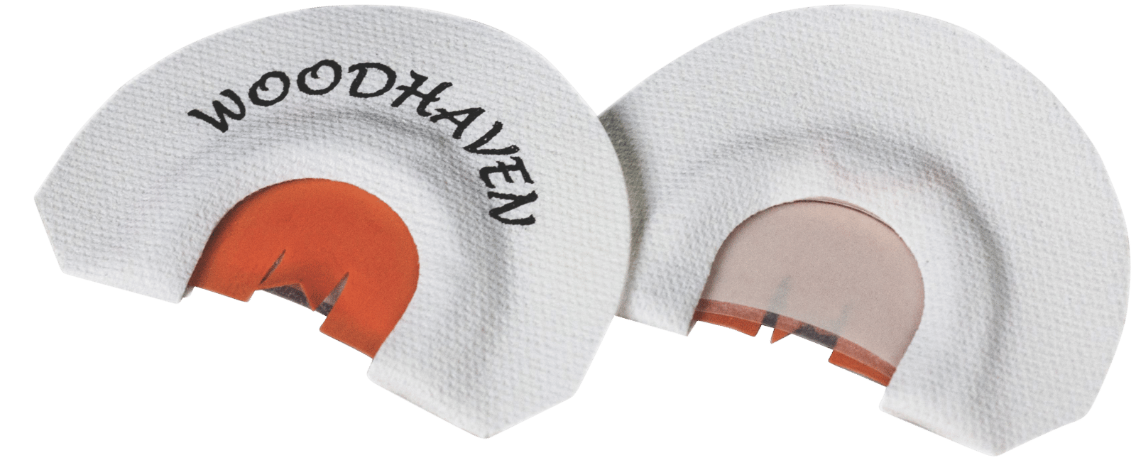 Woodhaven WH100 Copperhead  Diaphragm Call Triple Reed Attracts Turkeys White