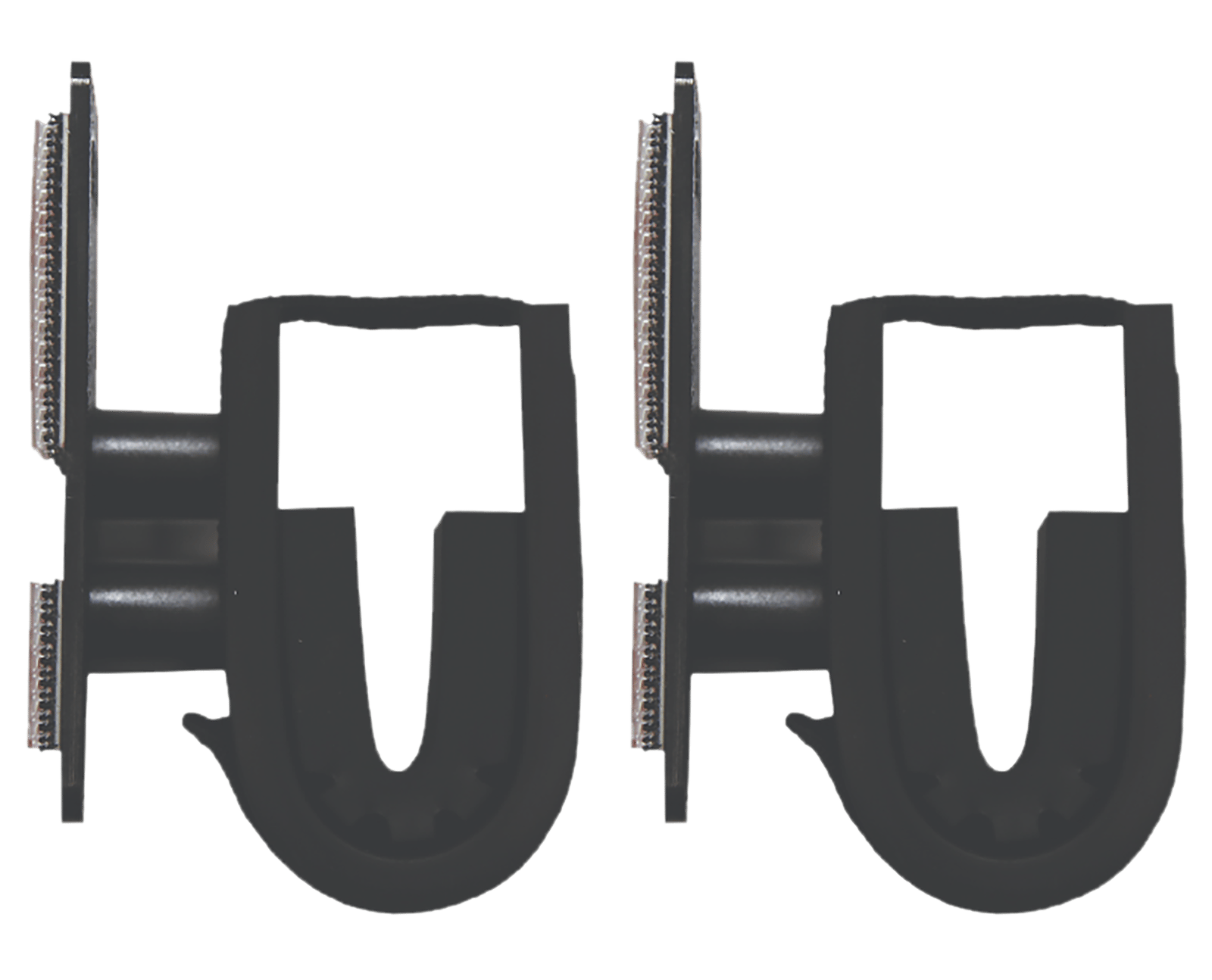 Rugged Gear 10030 Dual Lock Gun Holder Rifle/Shotgun Black Metal