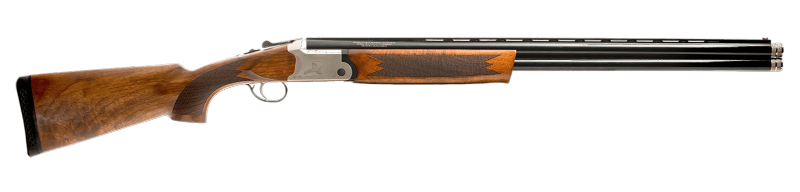 Gforce Arms GF52028 GF5 Filthy Pheasant Full Size 20 Gauge Break Open 3" 2rd 28" Black Over/Under Vent Rib Barrel, Nickel Plated Aluminum Receiver, Fixed Turkish Walnut Stock, 5 Chokes