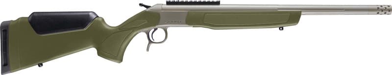 CVA SCOUT TD V3 360BH 20" STAINLESS/OD GREEN SYNTHETIC<<