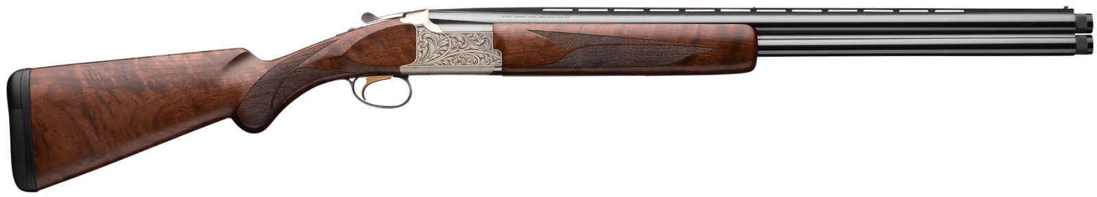 Browning 018163304 Citori Feather Lightning 12 Gauge 28" Barrel 3" 2rd, Blued Steel Barrel, Satin Nickel Finished Engraved Alloy Receiver,  American Black Walnut Stock With Lightening Style Grip