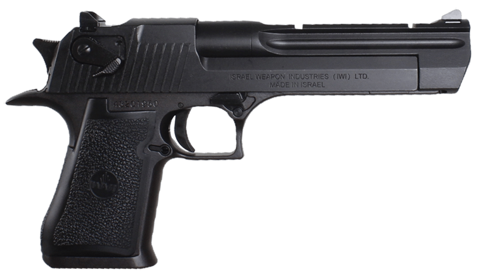 Magnum Research DE44CA Desert Eagle Mark XIX *CA Compliant 44 Rem Mag 6" 8+1 Black Carbon Steel Frame & Slide Black Rubber Grip