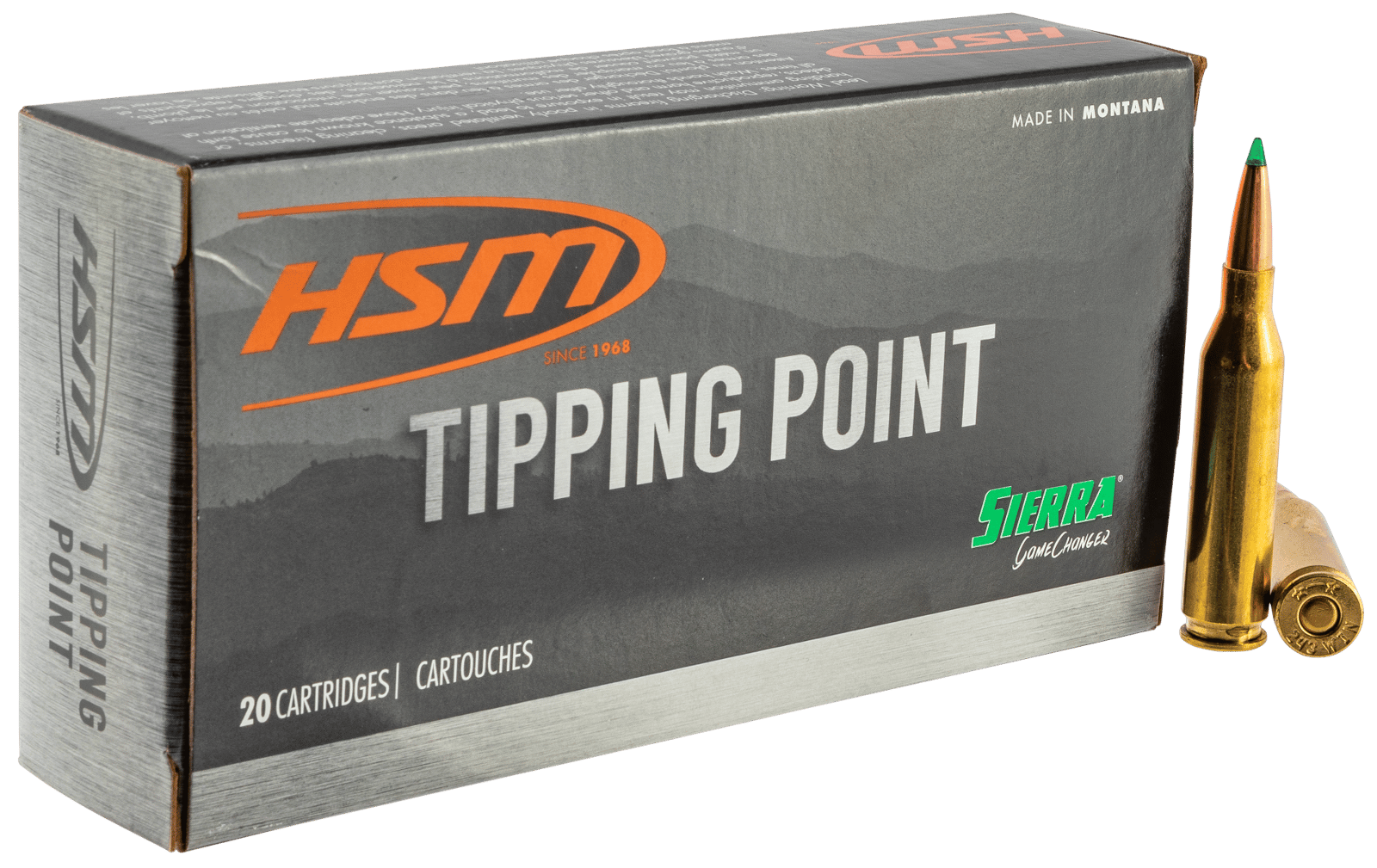 HSM 24322N Tipping Point Super Shock Tip 243 Win 95 gr Hornady SST 20 Per Box/ 25 Case