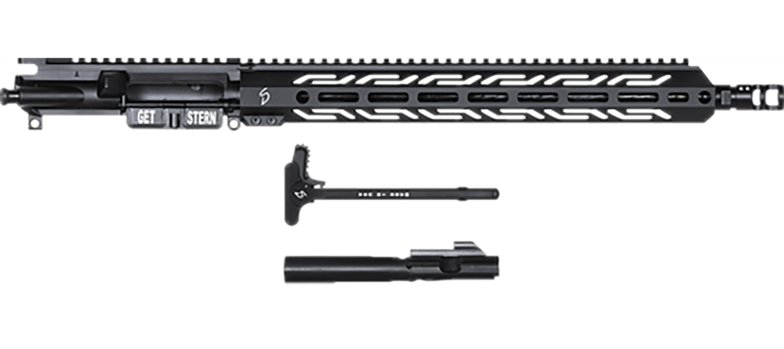 Stern Defense 015SD15INCHMOD5MLOK161   45 ACP 16.10" Black Melonite Barrel 7075-T6 Aluminum Anodized Receiver