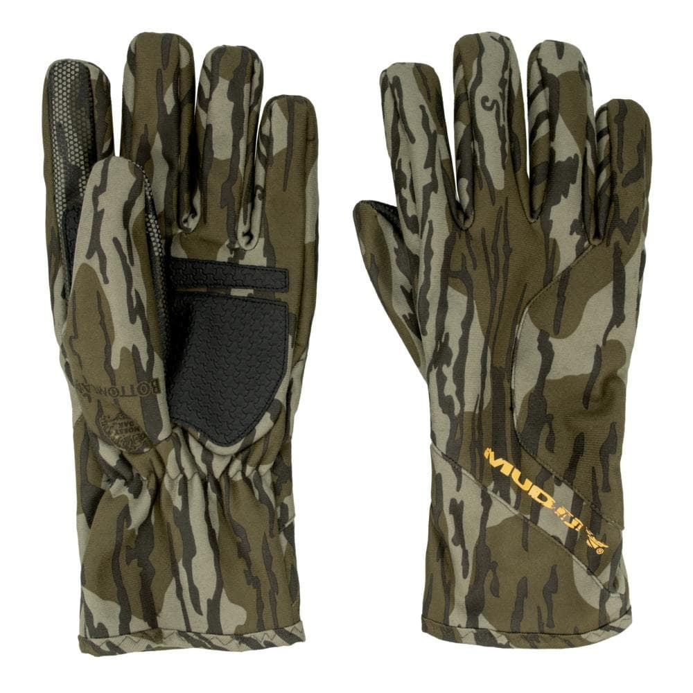 Muddy Windproof Glove Mossy Oak Bottomland M