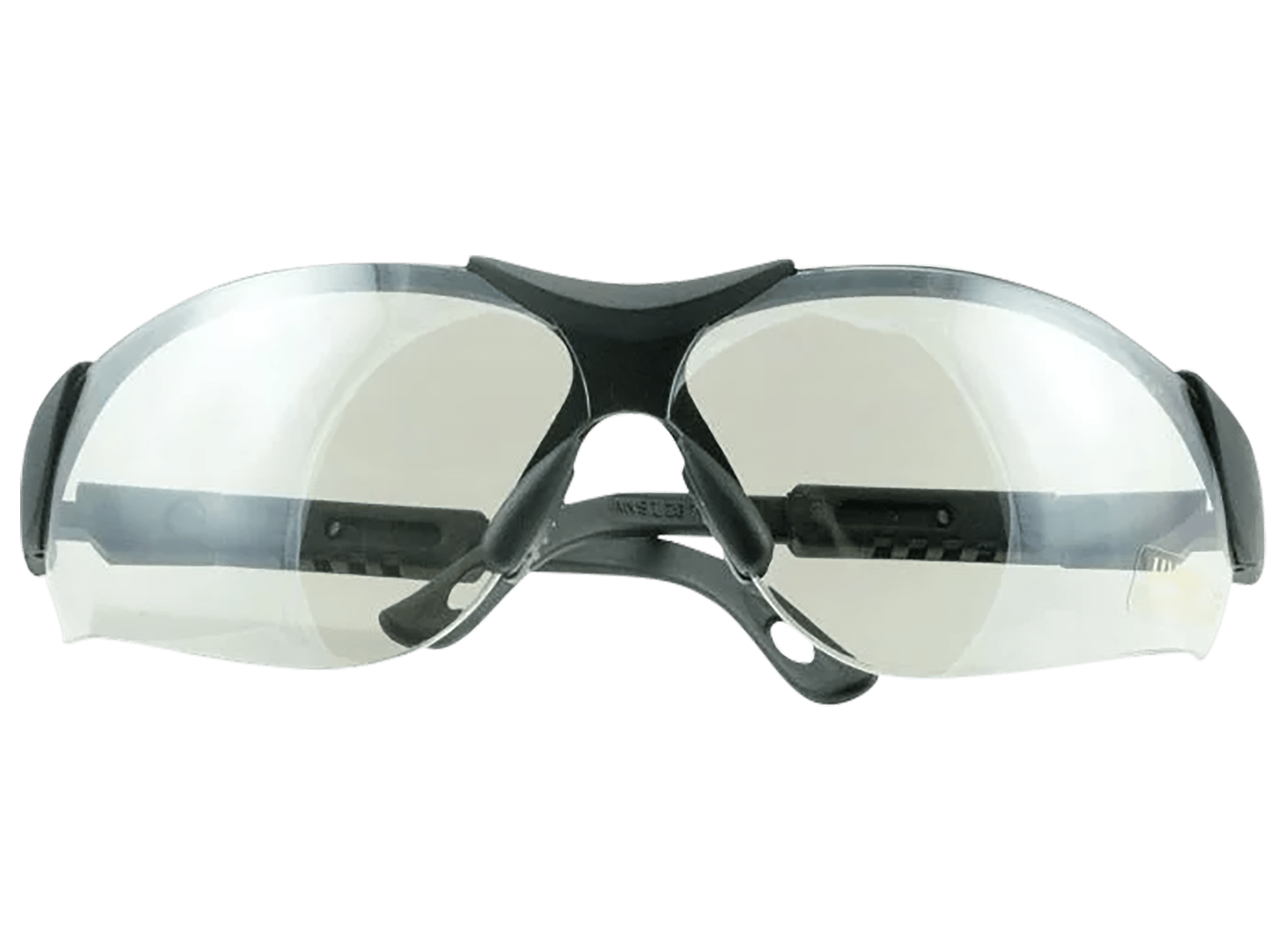 Walker's GWPXSGLCLR Sport Glasses Elite Adult Clear Lens Polycarbonate Black Frame