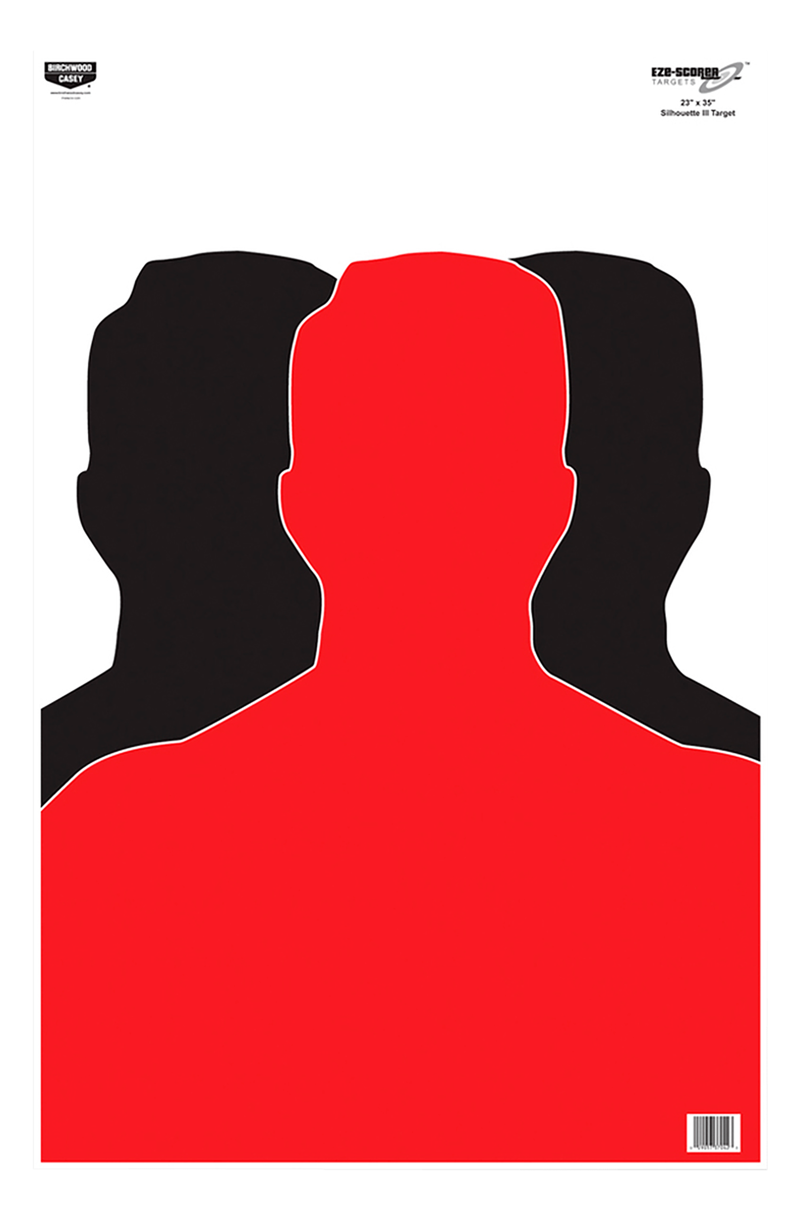 Birchwood Casey 37042 EZE-Scorer  Silhouette Paper Target 23" x 35" 100 Per Pkg