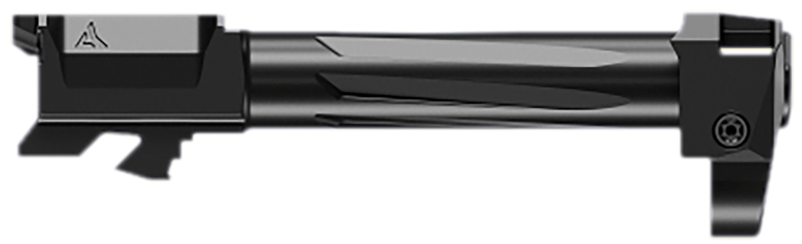 Radian Weapons R0872 Ramjet & Afterburner Combo Compatible w/Glock 17 Gen5, Gray PVD Stainless Steel