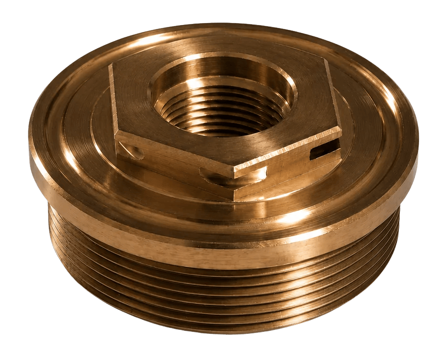 TMP HUB24   DIRECT THREAD HUB 5/8 X 24 TI/HT