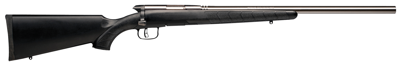 Savage Arms 96915 B.MAG  Full Size 17 WSM 8+1 22" Matte Heavy Barrel, Matte Drilled & Tapped Stainless Steel Receiver, Matte Black Fixed Synthetic Stock, Right Hand