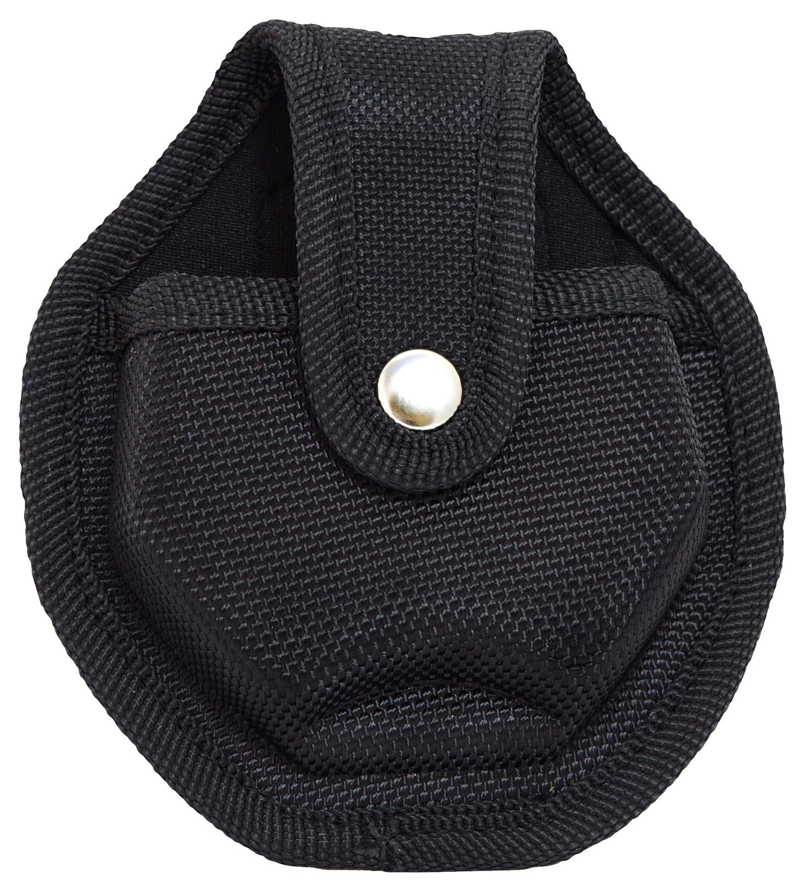 Uzi Accessories UZICUFFCASE Handcuff Case  Nylon Black Belt Clip