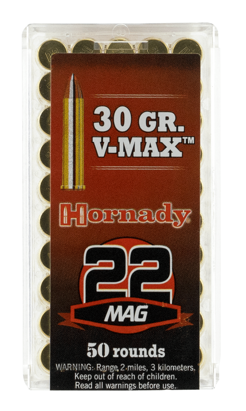 Hornady 83202 Varmint Express  22 WMR 30 gr Hornady V Max 50 Per Box/ 40 Case