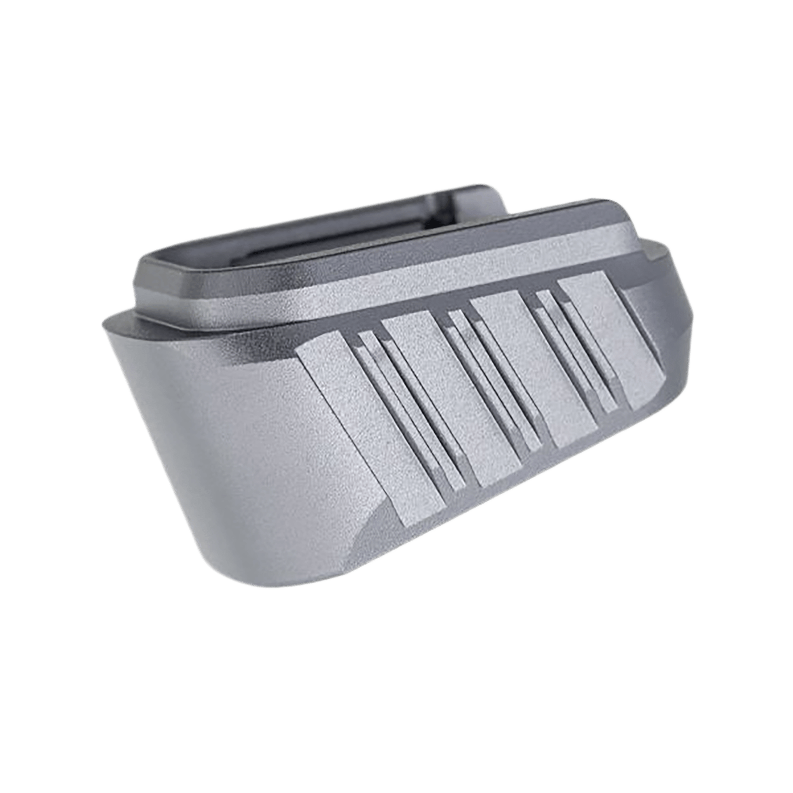 Tyrant CNC TDHCATMAGEX3GREY Hellcat Magazine Extension Fits Springfield Hellcat Pro Grey 7000 Series Aluminum