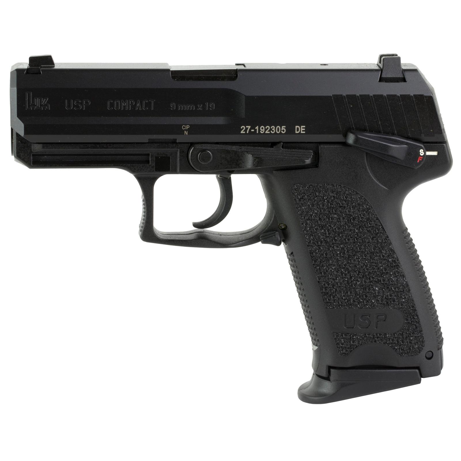 HK USP-C 9MM 3.58" 13RD V1 DA/SA