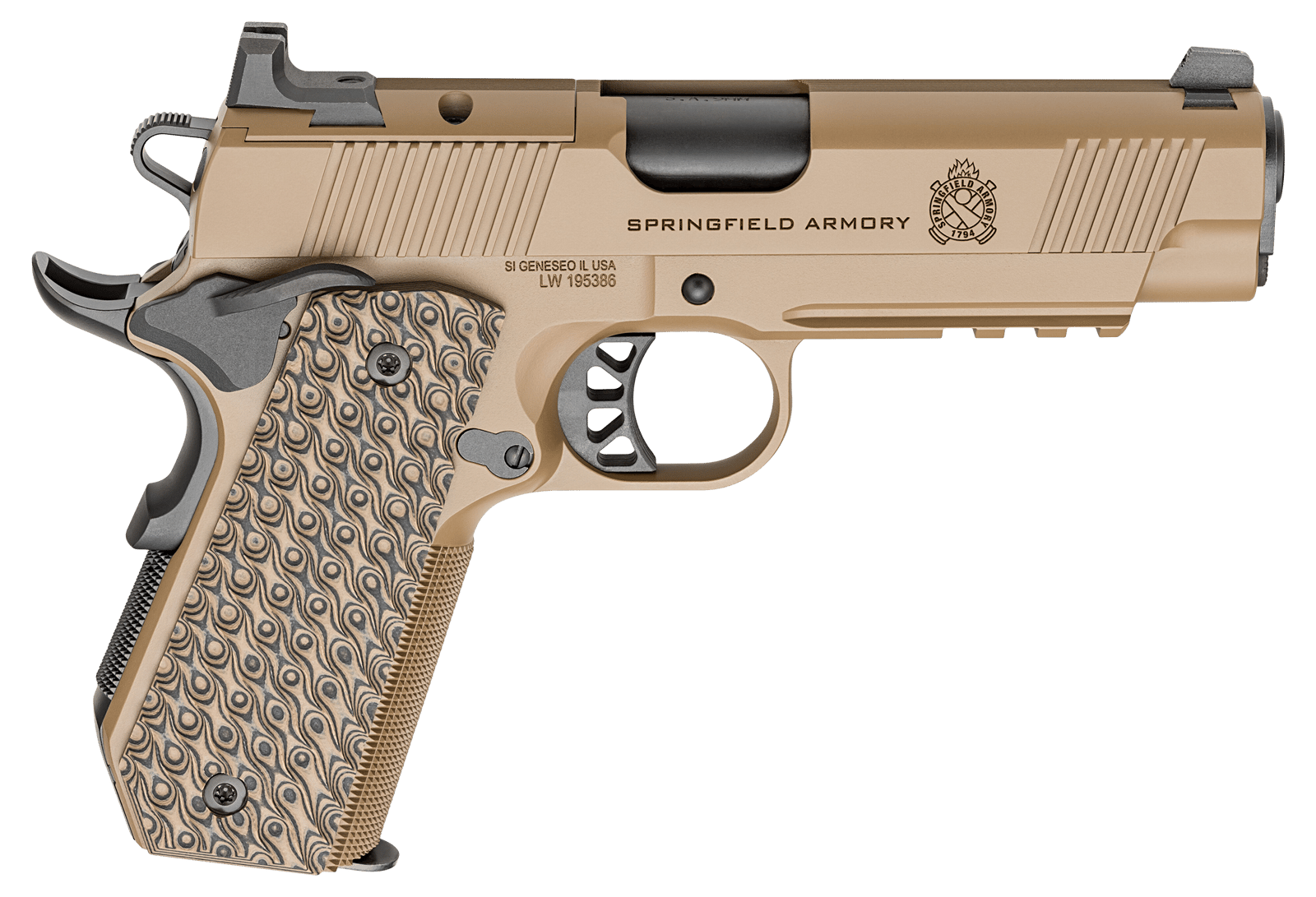 SPG PC9127LRCBCCAOS 9M TRP 1911 CRYCT LTRL 4.2 COY
