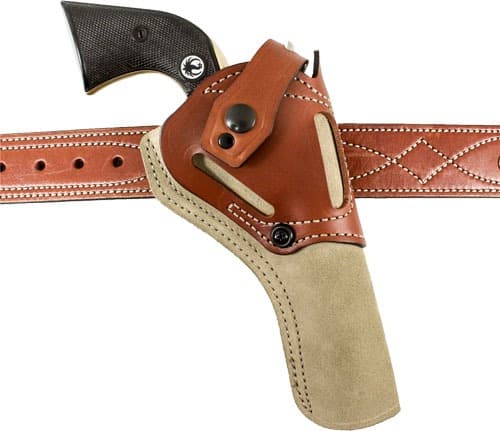 DESANTIS WILD HOG HOLSTER LTHR AMBI COLT SAA 5 1/2" NATURAL
