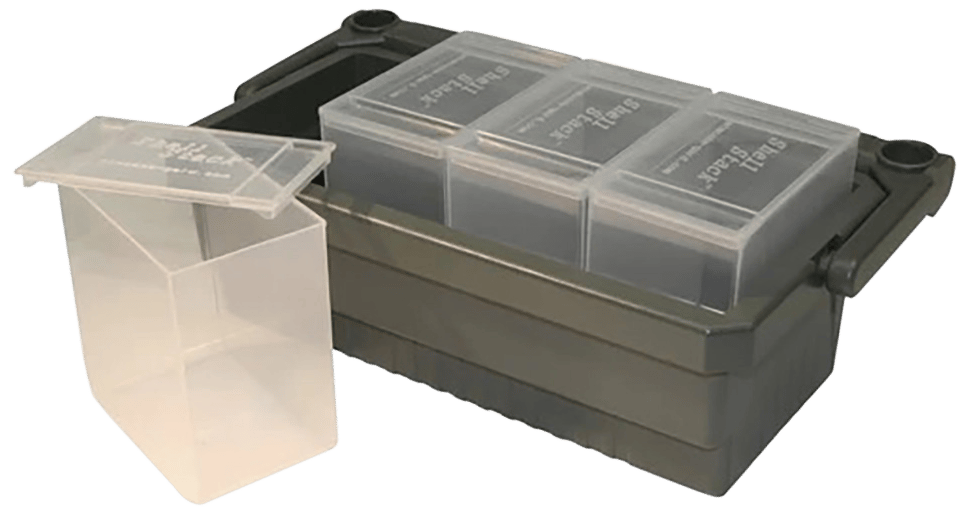 MTM Case-Gard SS2500 Shotshell Box  12 Gauge Clear Polypropylene 4 Pack