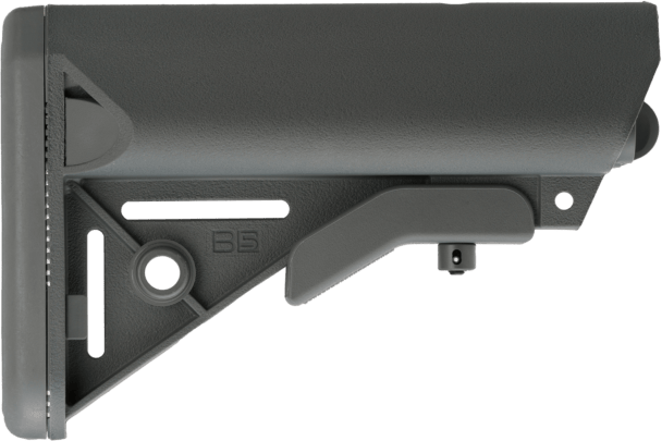 B5 Systems SOP1123 Enhanced SOPMOD Wolf Gray Synthetic for AR-Platform with Mil-Spec Receiver Extension (Tube Not Included)