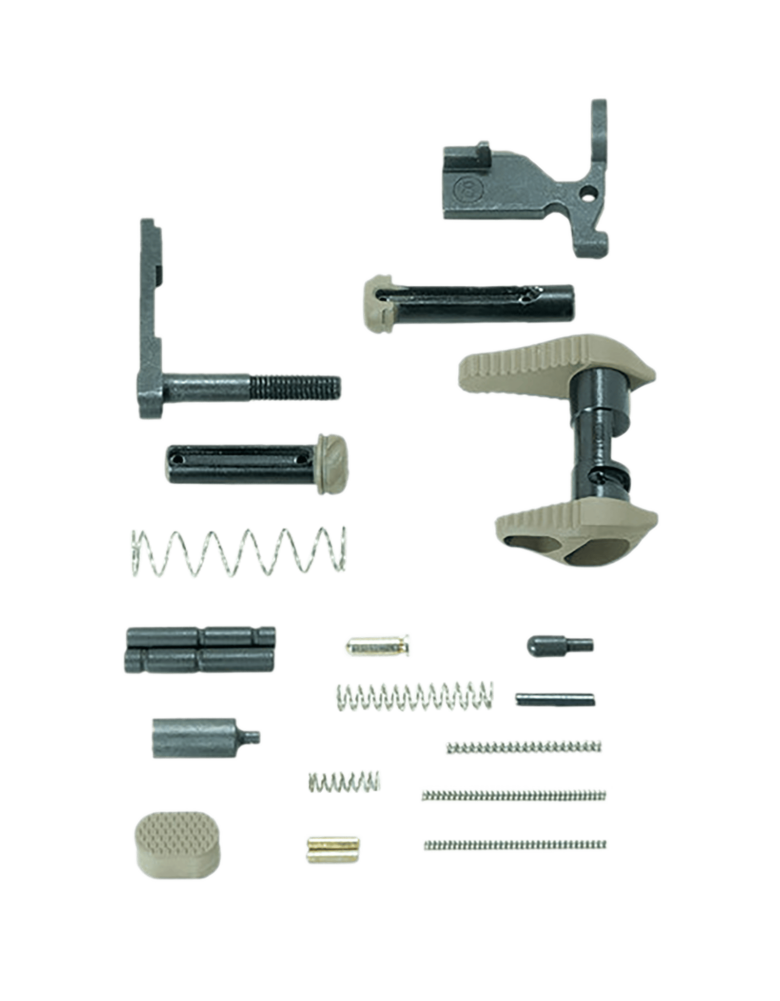 Timber Creek Outdoors ARLPKFDE AR Lower Parts Kit Flat Dark Earth Aluminum